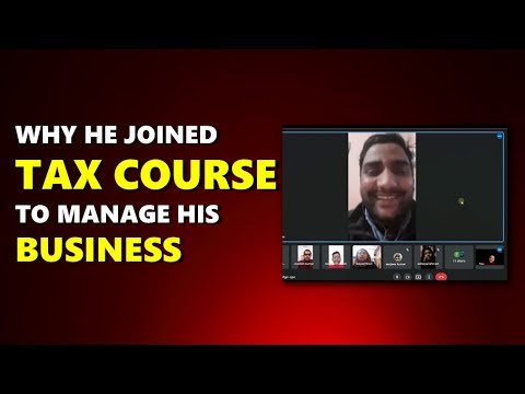 Businessman - Why He Is Learning GST Course |  tax clients tax consultant gst practitioner course